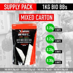6mm Precision Airsoft BBs 1KG (Supply Pack) BIO