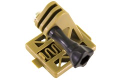 Action Camera Mount (Helmet) (Tan)