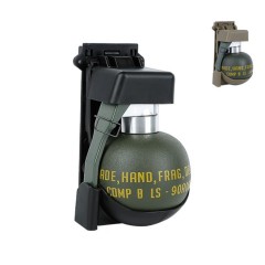 Mock Grenade (67) + MOLLE Mount (Green|Black)