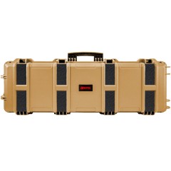 Premium Rifle Case Velcro Patch (Large) (P&P Foam - Tan)