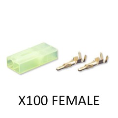 Small Tamiya Connector Pack (F-100pcs) 