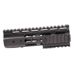 NP BOCCA: N Lock Keymod HYBRID Handguard Black - 7 inch