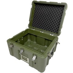 ROTA 13125 Heavy Duty Military Flight Case | 61.8 x 51.8 x 41.0 cm (130l) 