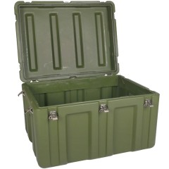 ROTA 16421 Heavy Duty Military Flight Case | 80.0 x 60.0 x 50.0 cm (165l) 