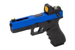 EU8 + RDS GBB Pistol (Dual Tone) (Blue|Black)