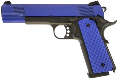 1911/MEU GBB Pistol (Dual Tone) (Blue|Black)