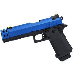 Hi-Capa HEX-C (Dual Tone Blue) GBB Airsoft Pistol