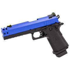 Hi-Capa HEX-C GBB Pistol (Dual Tone) (Blue|Black)