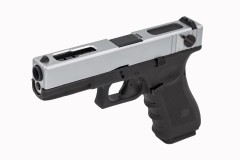 EU8 GBB Pistol (Silver|Black)