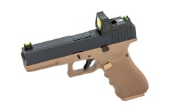 EU7 + RDS GBB Pistol (Tan) 