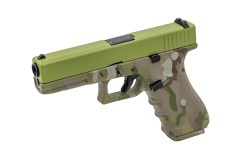 EU7 GBB Pistol (HYDRO) (Green|Camo)