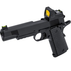 1911/MEU-R + RDS GBB Pistol (Black)