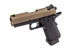 Hi-Capa 3.8 Pro GBB Pistol (Tan|Black)