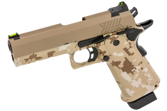 Hi-Capa 4.3 GBB Pistol (HYDRO) (Tan|Digi Desert)