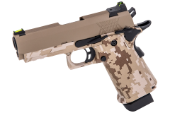 Hi-Capa 3.8 Pro GBB Pistol (HYDRO) (Tan|Digi Desert)