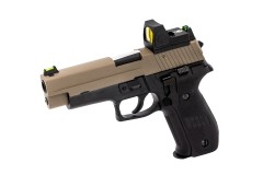 R226 + RDS GBB Pistol (Tan|Black)