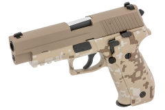 R226-R GBB Pistol (HYDRO) (Tan|Digi Desert)