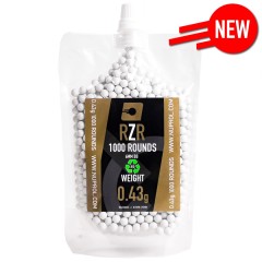 RZR Bio Airsoft BBs (1000R) (0.43g) 