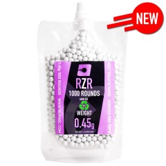 RZR Bio Airsoft BBs (1000R) (0.45g) 