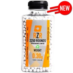 RZR Bio Airsoft BBs (2250R) (0.30g) 