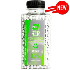 RZR Bio Tracer Airsoft BBs (2250R) (0.25g) (Green)