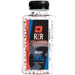 RZR Airsoft BBs 2250R (TCR-RED - 0.20g)