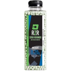 RZR Tracer Airsoft BBs (3350R) 0.20g - Green