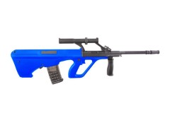 AUG + x3 Integrated Fixed Optic (Dual Tone) (Blue|Black)