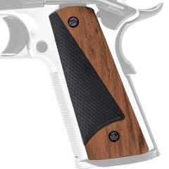 Pistol Grip Panel 1911/MEU (CS Defender Pro) (Dark Wood)