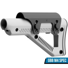 Fixed DMR Stock Assembly for M4 Stock Tube (Grey)