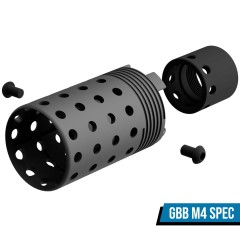 Vorsk - 3" Heat Shield & Barrel Nut (VMP-2C) (Black)