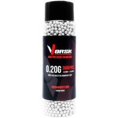 Airsoft BBs (3600R Bottle) (0.20g) (White)