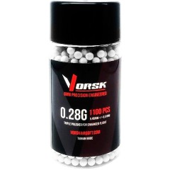 Airsoft BBs (1100R Bottle) (0.28g) (White)