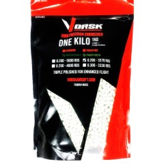 Airsoft BBs Biodegradable Tracer (1kg Resealable Bag) (0.28g) (Green)