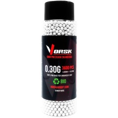 Airsoft BBs Biodegradable (3600R Bottle) (0.30g) (White)