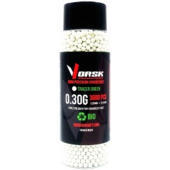 Airsoft BBs Biodegradable Tracer (3600R Bottle) (0.30g) (Green)