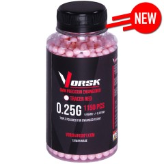 6mm Precision Tracer Airsoft BBs (1150R) (0.25g) (Red)