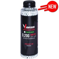 6mm Precision Tracer Airsoft BBs (2000R) (0.20g) (Green)