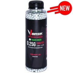 6mm Precision Tracer Airsoft BBs (2000R) (0.25g) (Green)