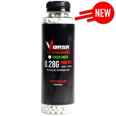 6mm Precision Tracer Airsoft BBs (2000R) (0.28g) (Green)