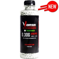 6mm Precision Tracer Airsoft BBs (3250R) (0.30g) (Green)