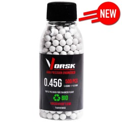 6mm Precision Bio Airsoft BBs (500R) (0.45g) 