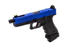 EU7-T GBB Pistol (Dual Tone) (Blue|Black)