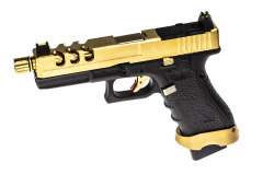 EU7-V GBB Pistol (Gold|Black)