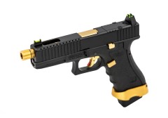 EU7-T GBB Pistol (Black) (Gold Match)