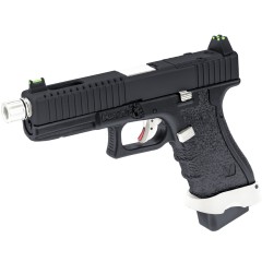 EU7-T GBB Pistol (Black) (Silver Match)