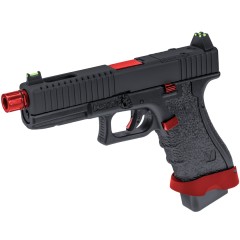 EU7-T GBB Pistol (Black) (Red Match)