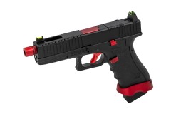 EU7-T GBB Pistol (Black) (Red Match)