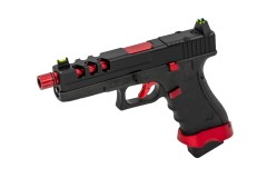 EU7-V GBB Pistol (Black) (Red Match)