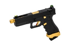 EU8-T GBB Pistol (Black) (Gold Match)